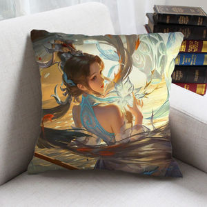 大乔白鹤梁神女皮肤白蛇猫狗日记守护之力伊势巫女抱枕王者同款