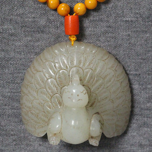 中古玉 和田白玉 唐代 唐宋 籽料 狮子  宝相花 带板 玉佩王公子wd
