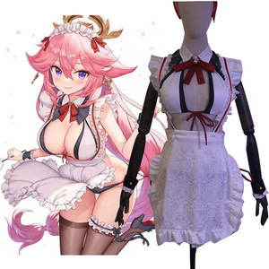 神子 女仆装cosplay服装定做