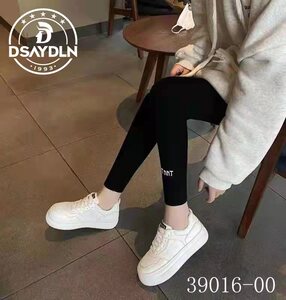 【德赛帝伦】22年新款全皮面小白鞋运动休闲时尚潮流女平底单女鞋