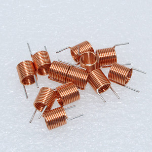 0线空心电感 线圈电感器 铜线圈0.8uh