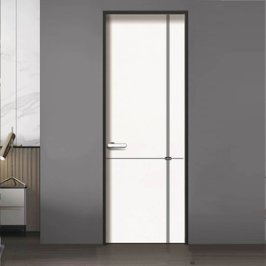 衡阳生态极窄铝木门极简门室内门窄边门碳晶卧室门房间门套装门