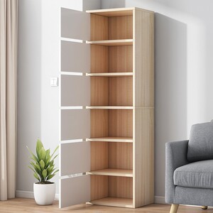 窄柜子长条靠墙电视边美式客厅走廊过道厨房单高极夹缝隙立置物架