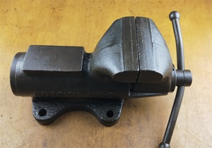 日本进口原装二手台虎钳重型精品桌虎钳 夹持类 机修修理手工工具