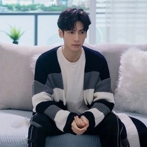 半是蜜糖半是伤袁帅罗云熙同款针织衫新款2020爆秋冬男女上衣开衫