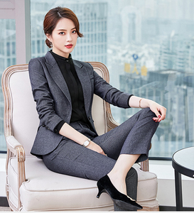 高端正装西装套装女春季时尚商务女总裁气质职场西服职业工作服