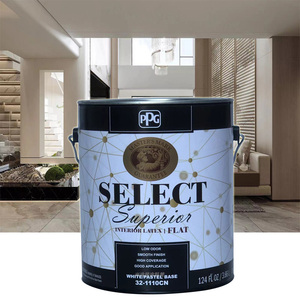 ppg大师漆美国原装进口优铂内墙乳胶漆净味环保耐擦洗墙面漆涂料