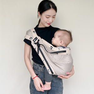 背带婴儿前抱式抱娃神器解放双手背娃小月龄宝宝外出简易横抱背巾