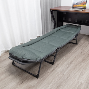 午休折叠床单人家用简易便携陪护办公室折叠椅子床两用午睡神器床