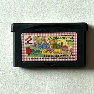 正版原装gba gba sp游戏卡 任性妖精米诺-黄金响葫芦的传说 曰版
