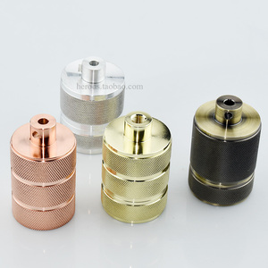 复古全铝灯头 单头吊灯灯座 设计师的灯 loft爱迪生咖啡厅吊灯