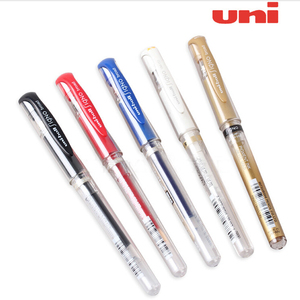 日本UNI三菱UM-153中性笔白色高光笔太字笔签字笔1.0mm手绘签名笔