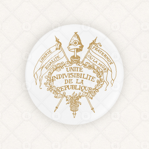 法国大革命周边别针徽章胸针冰箱贴饰牌欧洲历史法兰西文化纪念品