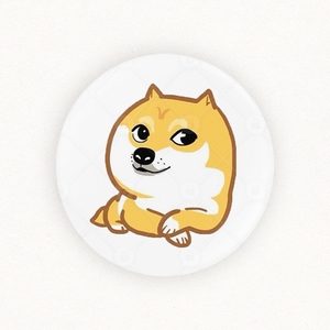 doge狗狗表情别针徽章胸针冰箱贴画装饰牌emoji柴犬周边纪念品