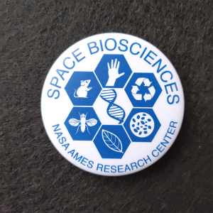 nasa太空生命科学周边别针徽章胸针冰箱贴纪念品