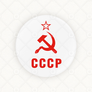 cccp 镰刀锤子红星别针背包徽章胸针冰箱贴苏联苏维埃周边纪念品