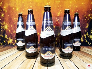 俄罗斯原装进口啤酒艾斯伯格小麦白啤精酿鲜啤酒威狮白啤6瓶装