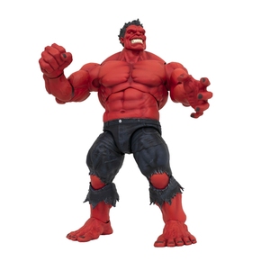 dst 正版 漫威精选 红巨人 红浩克 9寸 可动手办人偶兵人 盒装