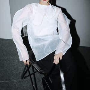 【纱网衬衫女透视】纱网衬衫女透视品牌,价格 - 阿里巴巴