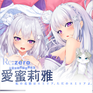 [猫叔居原创]re0从零开始的异世界爱蜜莉雅emt艾米莉亚等身抱枕套