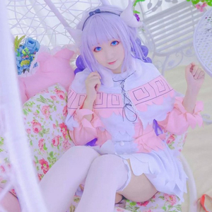 小林家的龙女仆cosplay服装女康纳康娜酱cos服假发鞋子套装c服