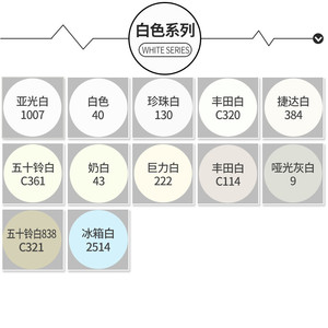 白色自动喷漆哑光黄白 奶白 乳白 米白色家具翻新油漆自喷漆墙面
