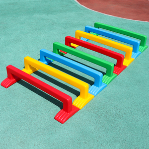 幼儿园跨栏架障碍物拱形门塑料钻洞钻圈感统游乐设施户外运动器材
