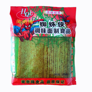 880人付款淘宝黄奇隆辣条重庆风味绿色蜘蛛侠大包河南特产麻辣片小