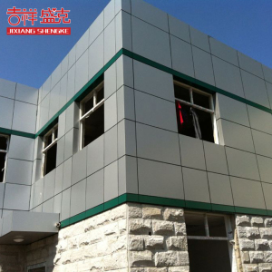 上海吉祥盛克外墙干挂铝塑板4mm厚25丝门头广告幕墙粘贴装饰板材