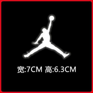 运动品牌乔丹热转印烫画飞人图案logo标志卫衣服装饰t恤可熨烫diy