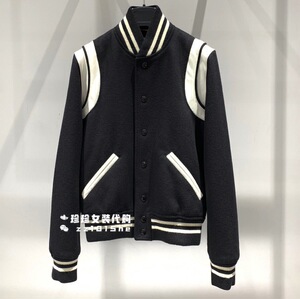saint laurent/slp圣罗兰 女士经典款棒球服外套 春夏正品代购376