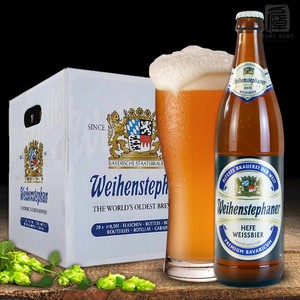 特价啤酒 德国原装进口唯森啤酒维森白啤酒 酵母小麦啤酒500ml*6