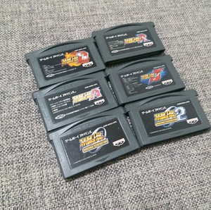 gba掌机用 正版游戏卡带 超级机器人大战 a.r.d.j.og.og2 打包