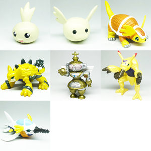 粒粒乌帕穿山甲龙古神钢钻潜鲨兽数码宝贝万代baiban美版扭蛋