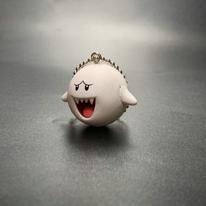 日版散货超级玛丽经典 吐舌害羞幽灵 马里奥小号包包挂件模型现货