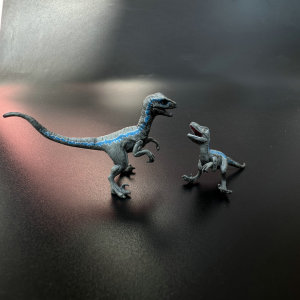 世界小型沉睡弹跳恐龙迅猛龙布鲁霸王龙双冠龙收藏玩具6人付款39