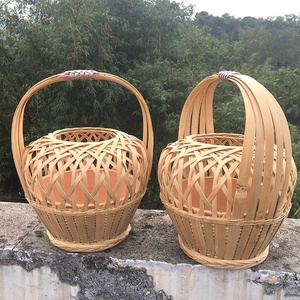 火笼传统编织取暖结婚竹篾灰笼烤火器酒店烤火罩衣服烤火盆竹笼