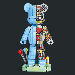 创意乐高积木机械网红暴力熊成年高难度玩具送男朋友女生礼物系列