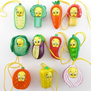 正版 迪士尼 disney looney tunes 翠儿 小翠 挂件 软胶 扭蛋