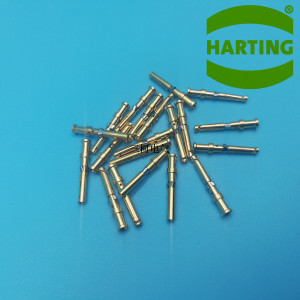 harting重载连接器09150006226冷压母针端子10a镀金 09150006221