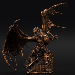 魔兽世界手办死亡之翼