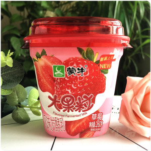 蒙牛酸奶大果粒260g风味发酵乳草莓/蓝莓/黄桃/桑葚 8瓶冷运发货