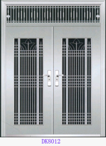 对开不锈钢大门