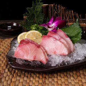 日本油甘鱼黄尾鰤鱼/黄狮鱼日料刺身即食海鲜水产生鱼片生鲜鱼类