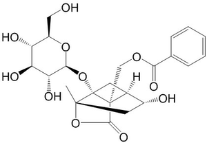 芍药苷结构式图片