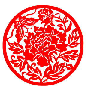 窗花剪纸画图案