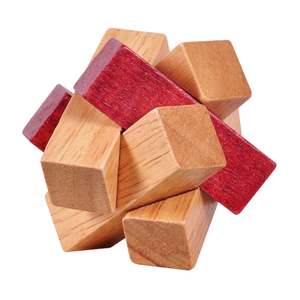 孔明锁鲁班锁 小木结 学生成人儿童古典益智拆装解锁木制精品玩具