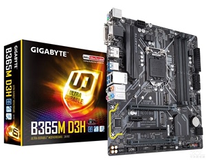 全新盒装Gigabyte/技嘉 B365M D3H电脑主板带PCI槽支持WIN7系统