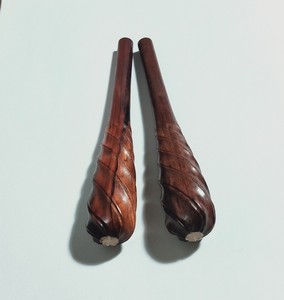 二胡,越胡琴轴,全手工雕刻的印度小叶紫檀琴轴