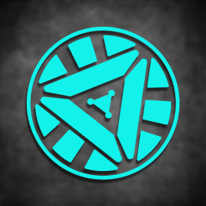 摩托车贴花钢铁侠量子反应堆美国反光汽车贴纸 车身装饰个性贴